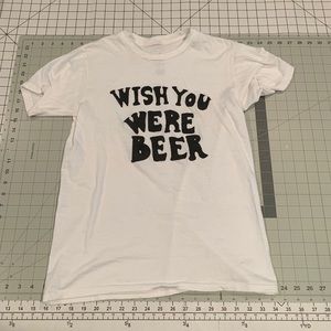 Wish You Were Beer Graphic T-shirt